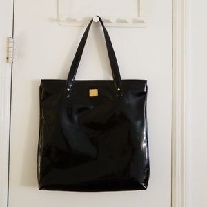 Ralph Lauren patent tote